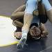 Skyline Silas Richardson wrestles Pioneer Sidney Anderson on Wednesday, Feb. 6. Daniel Brenner I AnnArbor.com